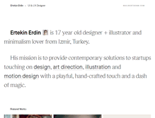Tablet Screenshot of ertekinn.com